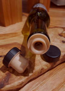 top of a bottle with a cork spout - Pour Spouts by Anytime Bar Supplies