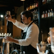 man pouring liquor - Anytime Bar Supplies Pour Spouts bar pour spouts