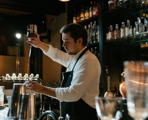 man pouring liquor - Anytime Bar Supplies Pour Spouts bar pour spouts