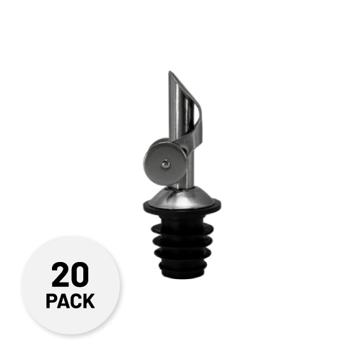 slow pour stainless steel pour spout - Anytime Bar Supplies Pour Spouts