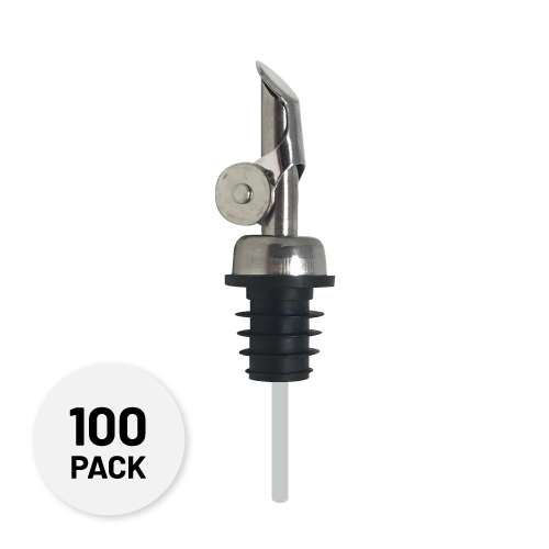 self closing stainless steel pour spout - Anytime Bar Supplies Pour Spouts