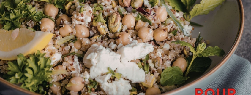 Mediterranean salad with a vinaigrette - Pour Spouts Mediterranean Herb Vinaigrette Recipe